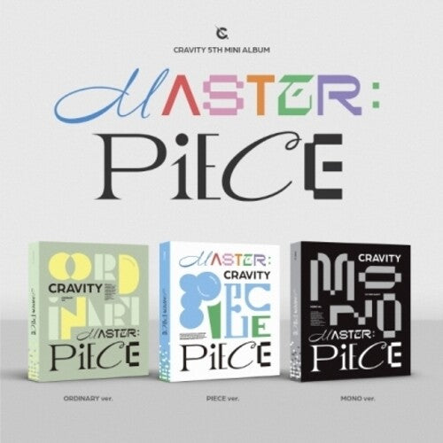Cravity: Master:Piece - Random Cover - incl. 96pg Photobook, Lyric Card + Photocard - COMPACT DISCS