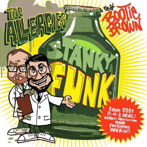 The Allergies: Stanky Funk (feat. Bootie Brown) - 7-INCH SINGLE