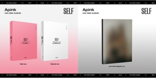 Apink: Self - Random Cover - incl. 64pg Pop-Up Photobook, Stamp, 2 Photocards, 2 Postcards, Scratch Card + Poster - COMPACT DISCS