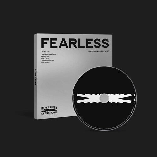 Le Sserafim: 1st Mini Album 'FEARLESS' [Monochrome Bouquet Ver.] - COMPACT DISCS