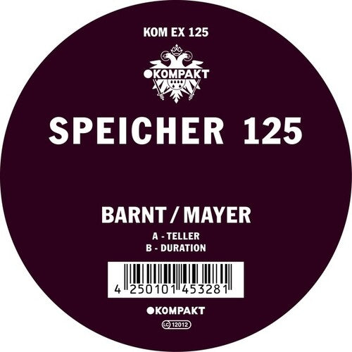 Barnt / Michael Mayer: Speicher 125 - 12-INCH SINGLE