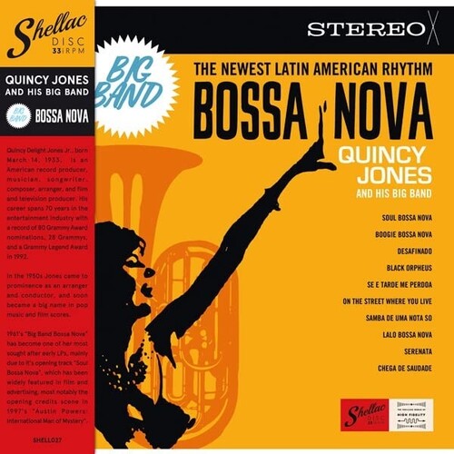 Jones, Quincy & His Big Band: Big Band Bossa Nova - VINYL LP
