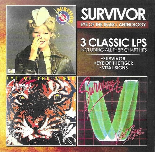 Survivor: 3 Classic LPs Including All Their Chart Hits - COMPACT DISCS