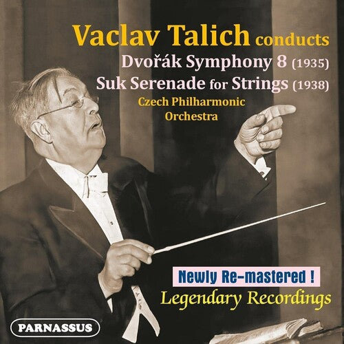 Vaclav Talich: Vaclav Talich conducts Dvorak & Suk - COMPACT DISCS