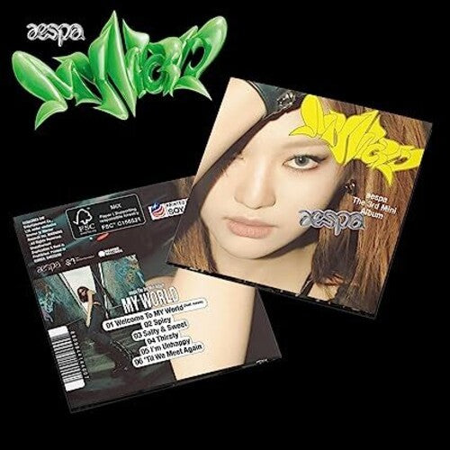 Aespa: MY WORLD - The 3rd Mini Album - POSTER Ver. [NINGNING Cover] - COMPACT DISCS