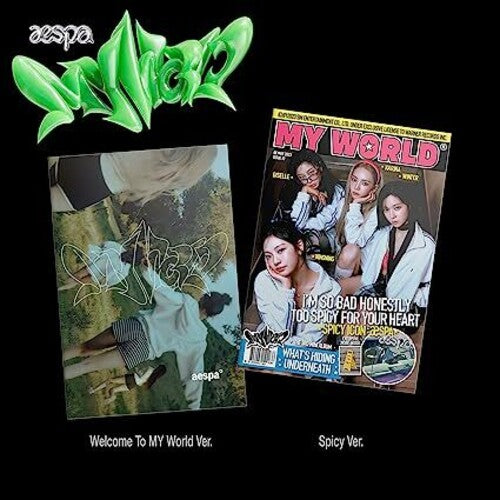 Aespa: MY WORLD - The 3rd Mini Album - ZINE Ver. - COMPACT DISCS