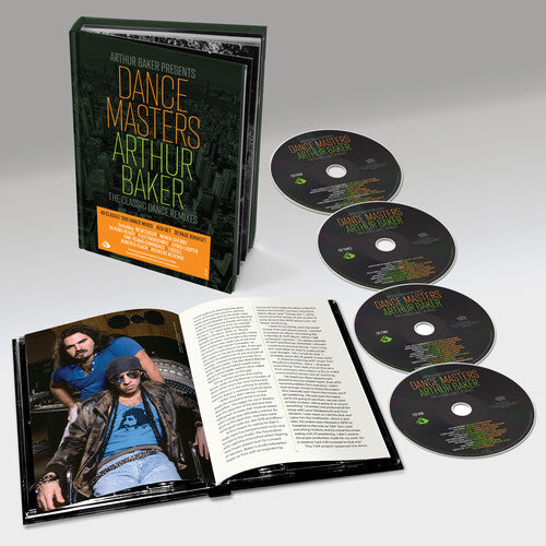 Various Artists: Arthur Baker Presents Dance Masters: Arthur Baker The Classic Dance Remixes - 4CD, Media book, 32pp Booklet - COMPACT DISCS