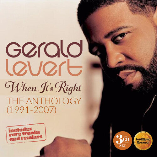 Gerald Levert: When It's Right: The Anthology 1991-2007 - COMPACT DISCS