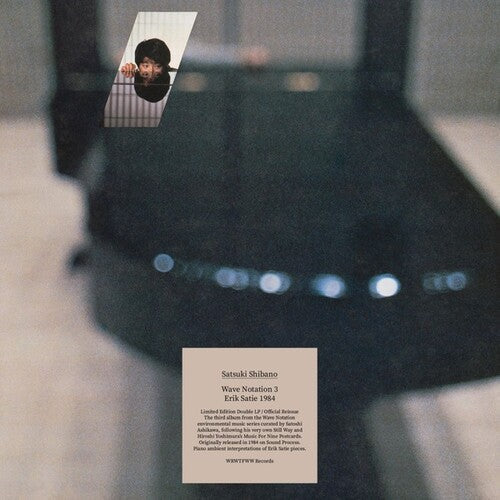 Satsuki Shibano: Wave Notation 3: Erik Satie 1984 - VINYL LP