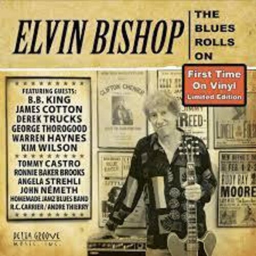 Elvin Bishop: Blues Rolls On - VINYL LP
