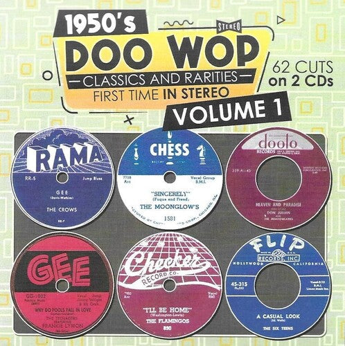 Various Artists: 1950s Doo Wop Classics and Rarities First Time In Stereo, Vol. 1 - COMPACT DISCS