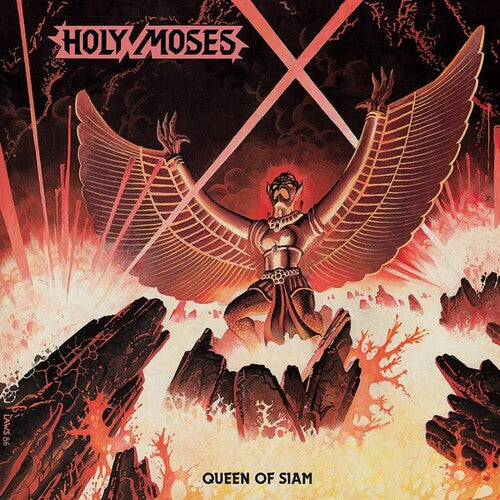 Holy Moses: Queen Of Siam - Oxblood/yellow - VINYL LP