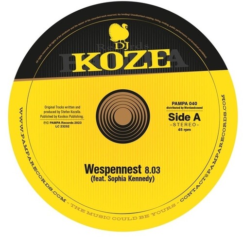 DJ Koze: Wespennest - 12-INCH SINGLE
