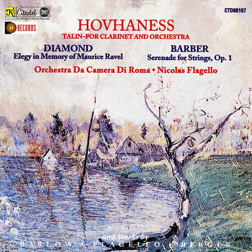 Alan Hovhaness: Talin: Concerto For Clarinet And String Orchestra - COMPACT DISCS