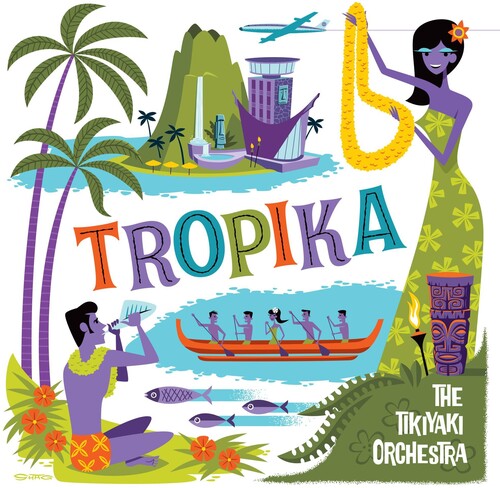 Tikiyaki Orchestra: The Tikiyaki Orchestra Tropika - VINYL LP