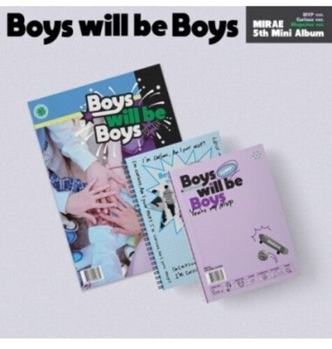 Mirae: Boys Will Be Boys - MVP Version - Random Cover - COMPACT DISCS