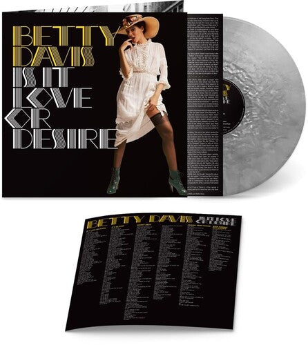 Betty Davis: Is It Love Or Desire - Silver - VINYL LP