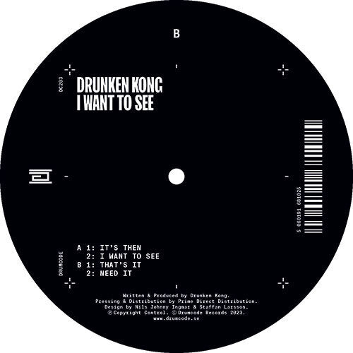 Drunken Kong: I Want To See - 12-INCH SINGLE