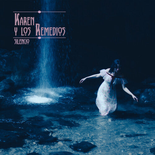Karen Y Los Remedios: Silencio - Black & Blue Galaxy Effect - VINYL LP
