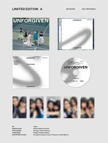 Le Sserafim: UNFORGIVEN [Limited Edition A] - COMPACT DISCS