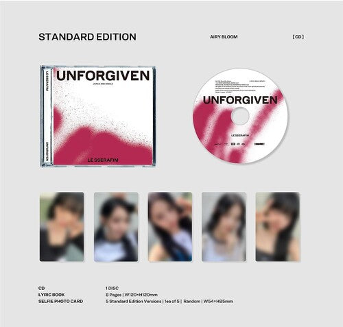 Le Sserafim: Unforgiven [standard Edition CD] - COMPACT DISCS