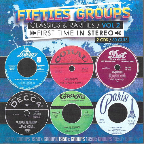 Various Artists: Fifties Groups Classics & Rarities First Time In Stereo, Vol. 2 - COMPACT DISCS