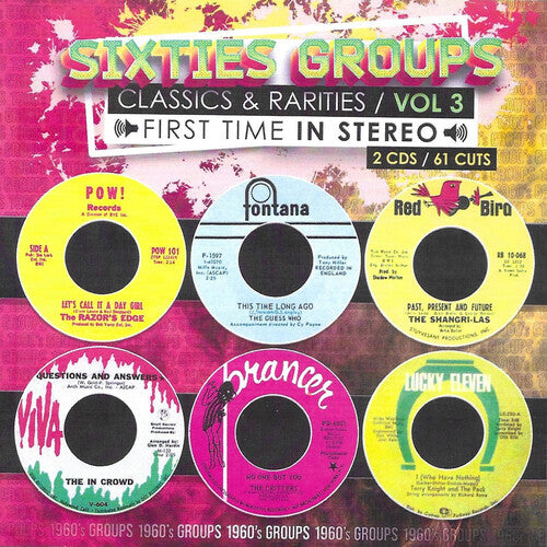 Various Artists: Sixties Groups Classics & Rarities First Time In Stereo, Vol. 3 - COMPACT DISCS