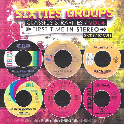 Various Artists: Sixties Groups Classics & Rarities First Time In Stereo, Vol. 4 - COMPACT DISCS