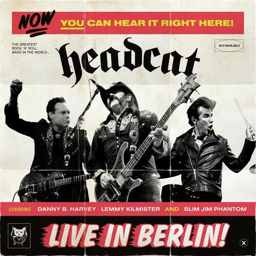 HeadCat: Live In Berlin - COMPACT DISCS