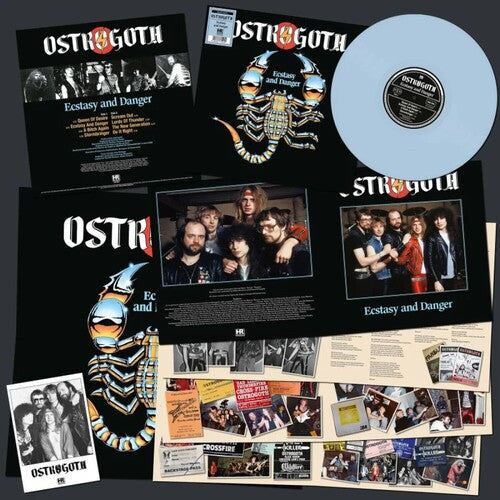 Ostrogoth: Ecstasy and Danger - Blue - VINYL LP
