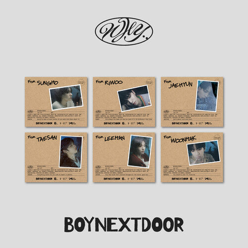 Boynextdoor: WHY.. (LETTER ver.) - COMPACT DISCS
