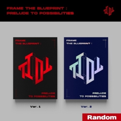 Tiot: Frame The Blueprint : Prelude To Possibilities - Random Cover - incl. 80pg Photobook, Folding Poster, 2 Photocards, Unit Photocard, Sticker Set + ID Photo - COMPACT DISCS