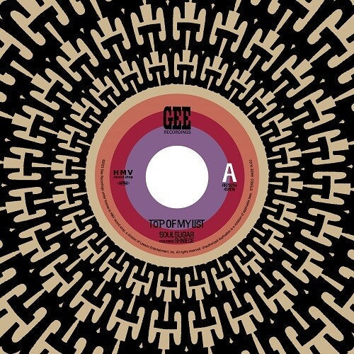 Soul Sugar: Top Of My List - 7-INCH SINGLE