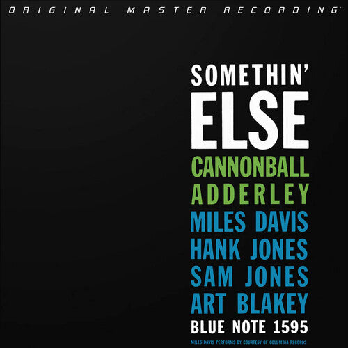 Cannonball Adderley: Somethin' Else - SUPER-AUDIO CD