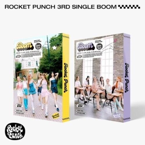 Rocket Punch: Boom - Random Cover - incl. 4 Index Cards, 40pc Photo Postcard Set, Photocard + Sticker - COMPACT DISCS