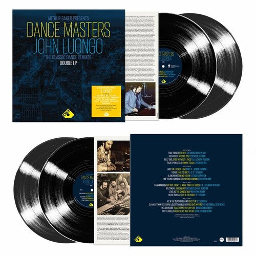 Arthur Baker Presents Dance Masters: John Luongo: Arthur Baker Presents Dance Masters: John Luongo - 140gm 2LP Black Vinyl - VINYL LP