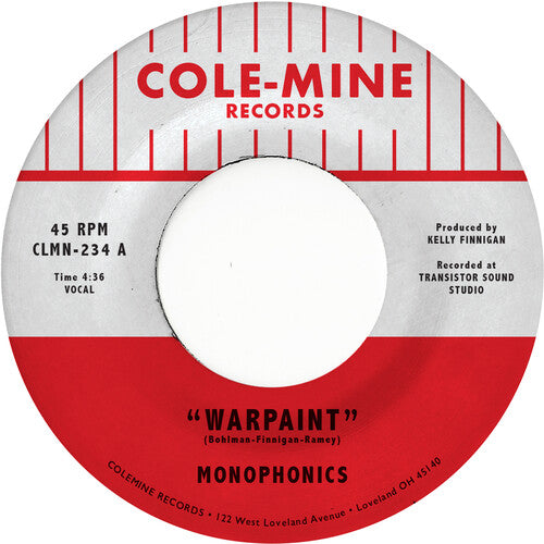Monophonics & Kelly Finnigan: Warpaint / Crash & Burn - 7-INCH SINGLE