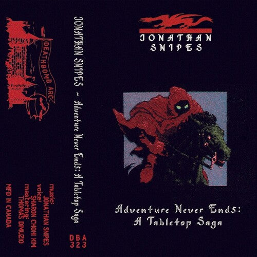 Jonathan Snipes: Adventure Never Ends (Original Soundtrack) - CASSETTES