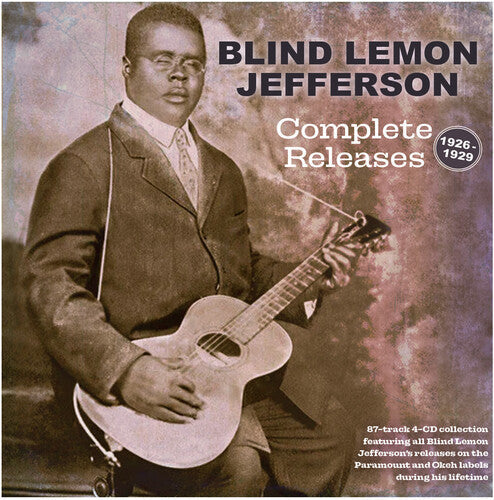 Blind Lemon Jefferson: Complete Releases 1926-29 - COMPACT DISCS