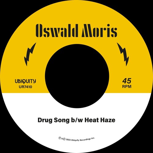 Oswald Moris: Drug Song B/w Heat Haze - 7-INCH SINGLE
