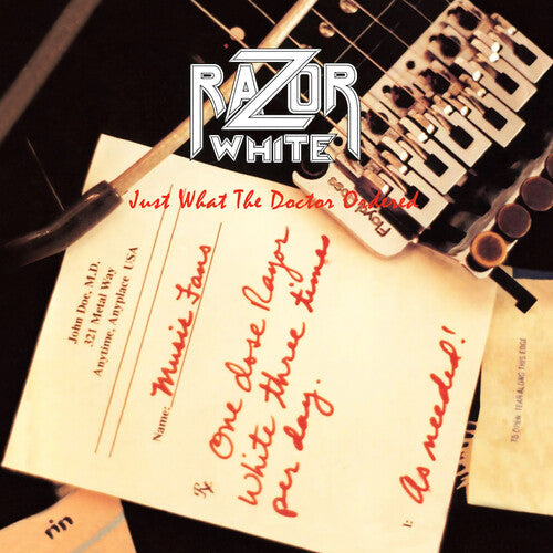 Razor White: JUST WHAT THE DOCTOR ORDERED - COMPACT DISCS