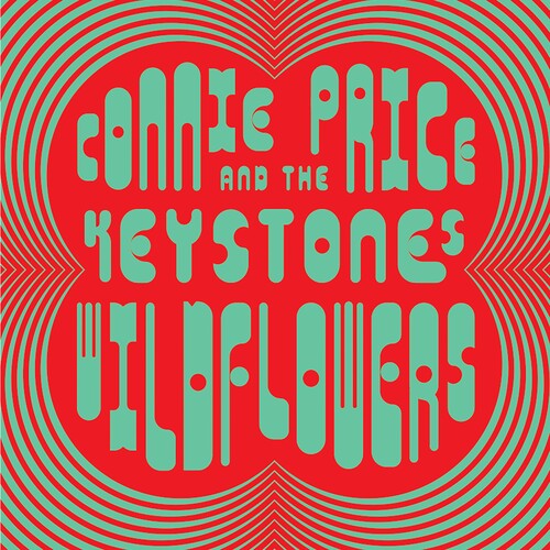 Connie Price & the Keystones: Wildflowers - Mint Green/Red - VINYL LP