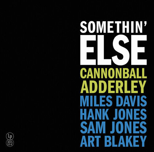 Cannonball Adderley: Somethin' Else - Yellow Vinyl - VINYL LP