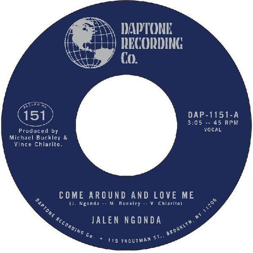 Jalen Ngonda: Come Around And Love Me / What Is Left To Do - 7-INCH SINGLE