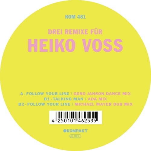 Heiko Voss: 3 Remixe Fur Heiko Voss - 12-INCH SINGLE
