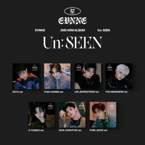EVNNE: Un: Seen - Digipack Version - Random Cover incl. Photobook, Folding Poster + Photocard - COMPACT DISCS