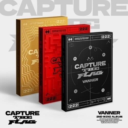 Vanner: Capture The Flag - incl. 76pg Photobook, Lyric Booklet, Postcard, Photocard, Folded Poster + Sticker - COMPACT DISCS