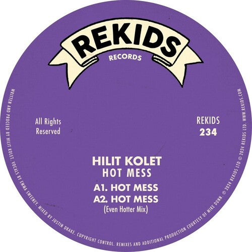 Hilit Kolet: Hot Mess (Mike Dunn Remix) - 12-INCH SINGLE
