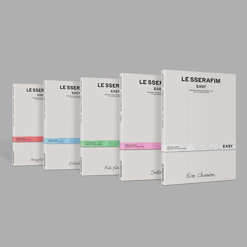 Le Sserafim: 3rd Mini Album 'EASY' (Compact Ver.) - COMPACT DISCS