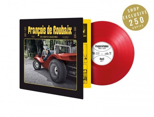Francois de Roubaix: Du Jazz A L'Electro (Original Soundtrack) - Limited 180-Gram Red Colored Vinyl - VINYL LP